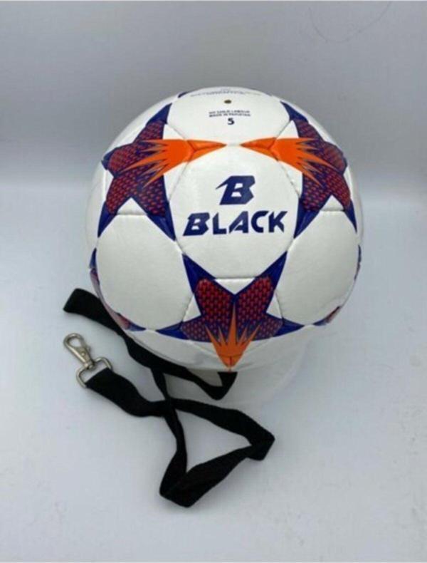 Black Povit No: 5 Snow Sarkaç Topu Kafa Topu Futbol Topu 32 Panel El Dikişli Deluxe Pu Malzeme - Image 1