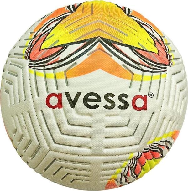 Avessa Ft-300 Futbol Topu No.5 Sarı Turuncu Desenli 425 Gr - Image 1