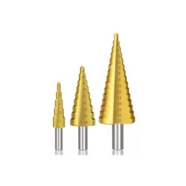 Zhltools Kademeli Matkap Ucu Sac Delme Panç Seti - Image 1
