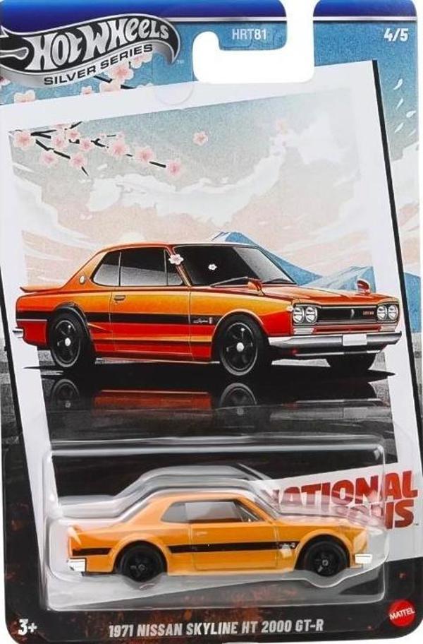 Hot Wheels Silver Series 1971 Nissan Skyline HT 2000 GTR JBY89 - Image 1