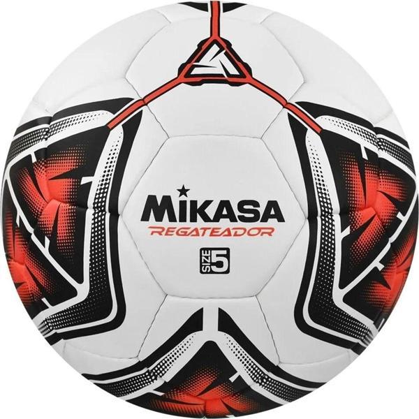 Mikasa Futbol Topu Regateador No:5 Kırmızı/Beyaz - Image 1