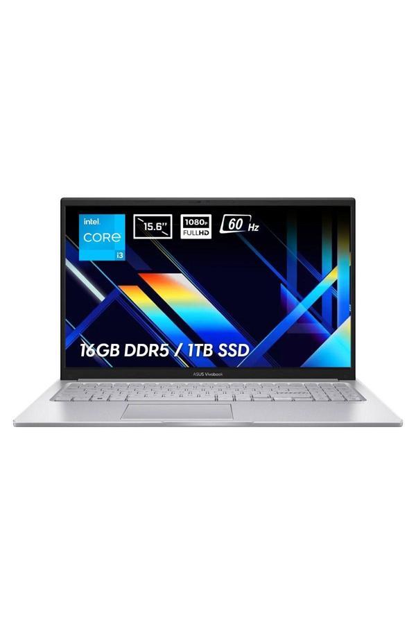 ASUS Vivobook 15 X1504VA-NJ2379v2 Intel Core i3-1315U 16GB 1TB SSD 15.6 inç FHD 60Hz FDos Laptop - Image 1