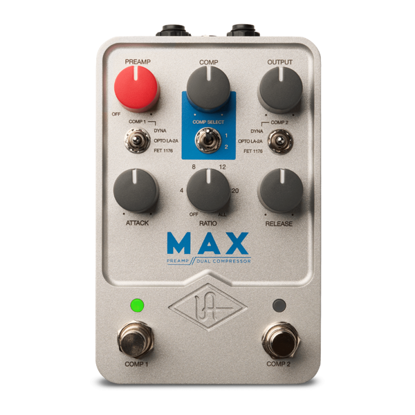 UAFX Max Preamp & Dual Compressor | Preamp & Dual Compressor modellemesi - Image 1