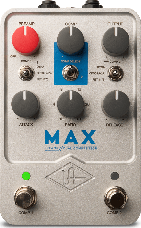 UAFX Max Preamp & Dual Compressor | Preamp & Dual Compressor modellemesi - Image 1