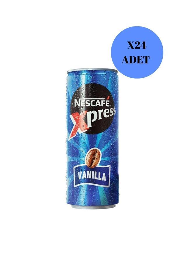 NESCAFÉ XPRESS Vanilla Soğuk Kahve 250ml x24 - Image 1
