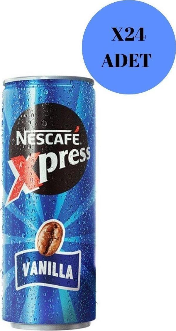NESCAFÉ XPRESS Vanilla Soğuk Kahve 250ml x24 - Image 1