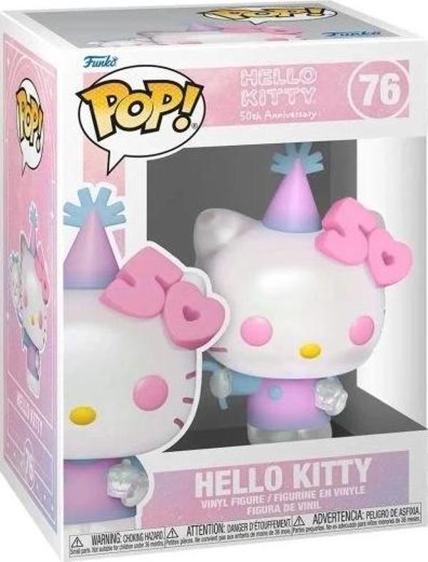 Funko Sanrio: Hello Kitty 50th Anniversary - Balonlu Hello Kitty Figürü - Image 1