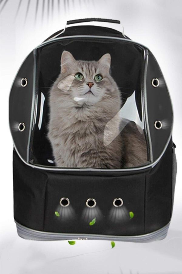 Ksburda Tropheus Çanta Siyah Ufo Kedi Ve Köpek Taşıma Çantası 124525200 - Image 1