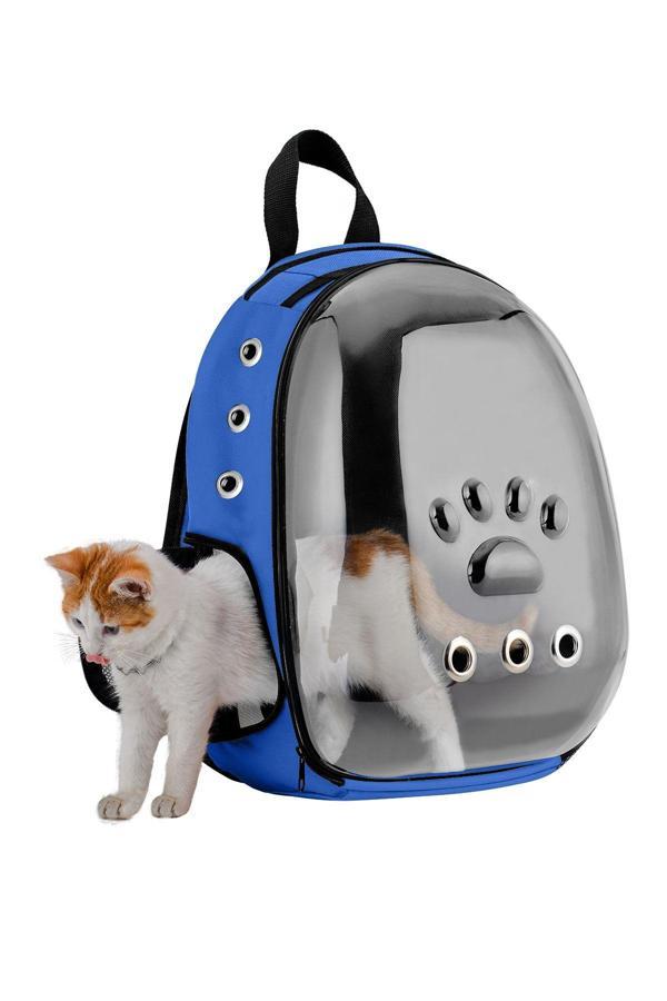 Northern Fashion Kedi Taşıma Çantası Turuncu El Ve Sırt Çantası 9Hava Kanalı Kedi Taşıma Çantası - Image 1