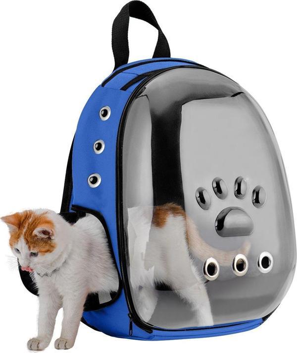 Northern Fashion Kedi Taşıma Çantası Turuncu El Ve Sırt Çantası 9Hava Kanalı Kedi Taşıma Çantası - Image 1