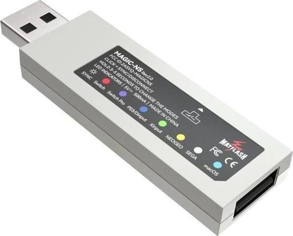 MAYFLASH Magic NS Kablosuz Bluetooth Denetleyici Anahtar için USB Adaptörü - Image 1