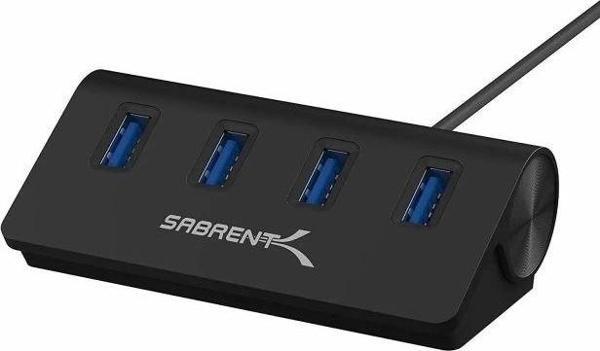 SABRENT USB 3.0  Yekpare Alüminyum Taşınabilir Veri Hub'ı (HB-MC3B) - Image 1