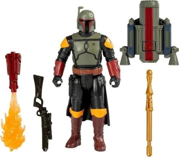 STAR WARS Epic Hero Series Boba Fett Deluxe Aksiyon Figürü ve 4 Aksesuar - Image 1