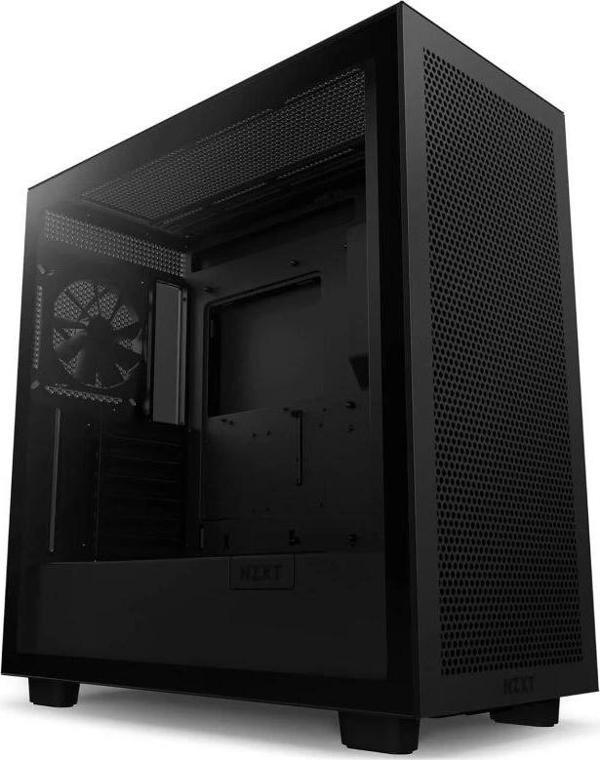 NZXT CM-H71FB-01 ATX Hızlı Çıkarılan Temperli Cam Yan Panel Mid Tower PC Oyun Kasası - Image 1