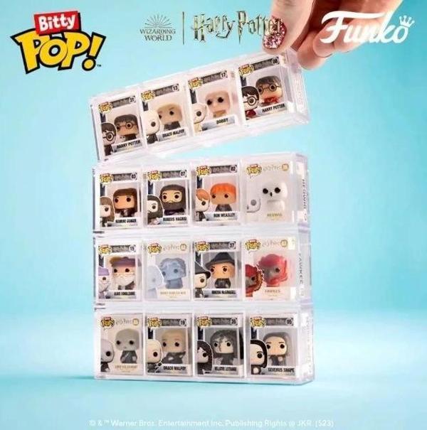 Funko Bitty Pop! Harry Potter Mini Collectible Toys 4-Paket Figür - Image 1