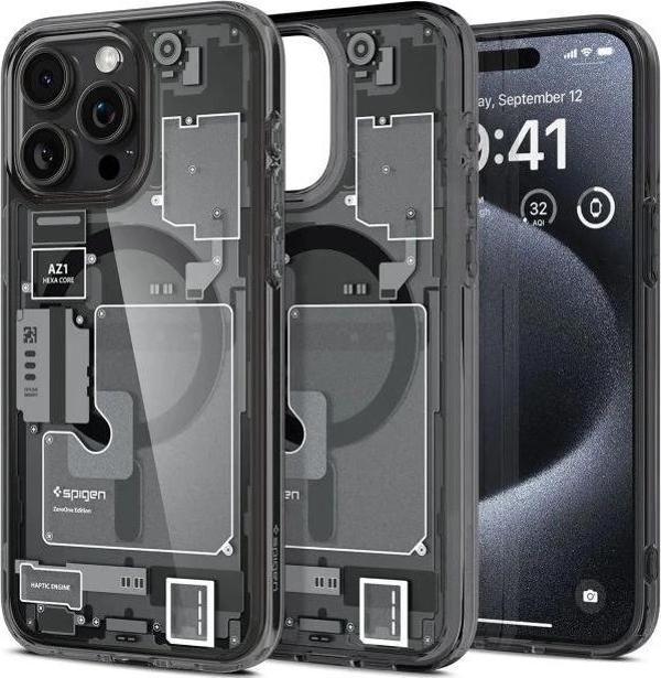 Spigen iphone 15 Manyetik Magfit [Askeri Düzeyde Koruma] Ultra Hibrit Kılıf - Image 1