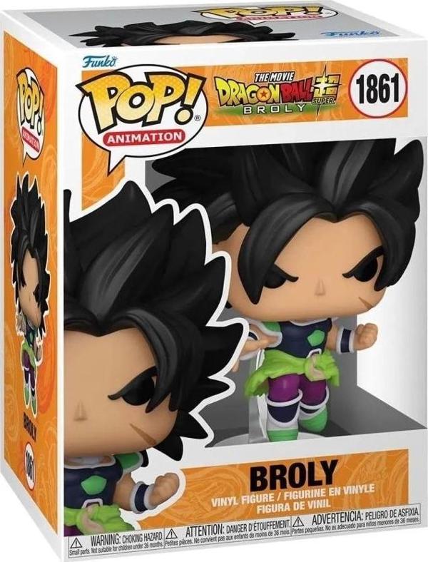 Funko Pop Animasyon Dragon Ball Süper Broly Figür - Image 1
