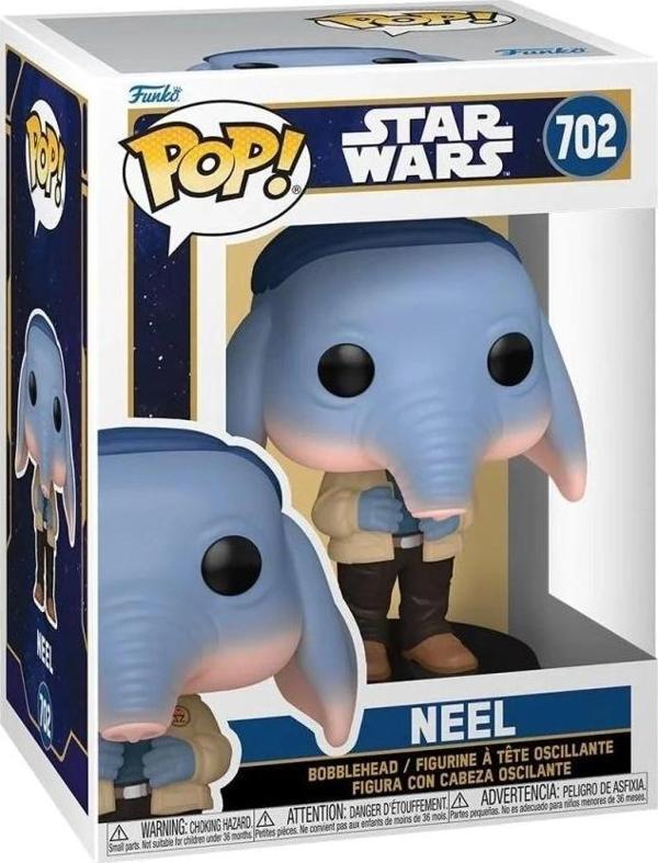 Funko Pop Star Wars Skeleton Crew Neel Figür - Image 1