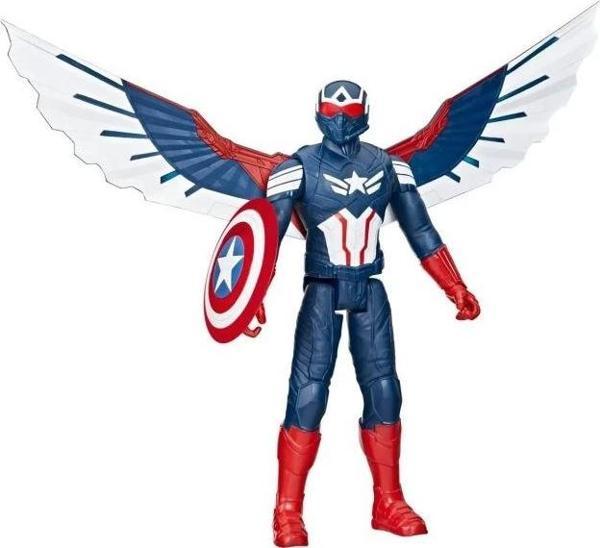 Marvel Studios Titan Hero Series Deluxe Kaptan Amerika Aksiyon Figür - Image 1