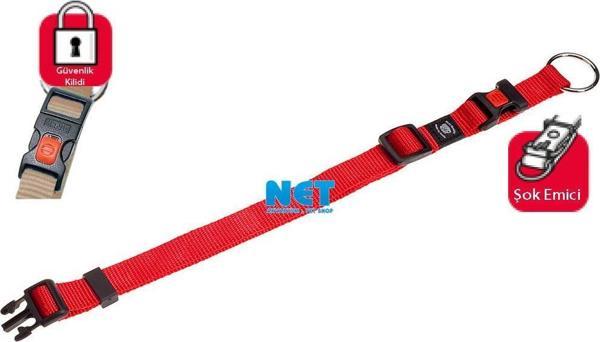 Karlie Kilitli Boyun Tasma S 30-45 cm Kırmızı  - Image 1