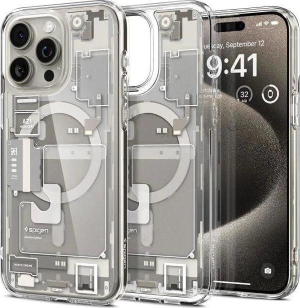 Spigen Manyetik Ultra Hybrid MagFit iPhone 15 Plus Kılıf - Image 1