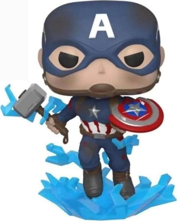 Funko Pop! Marvel Avengers Endgame #573 Kaptan Amerika Figürü - Image 1