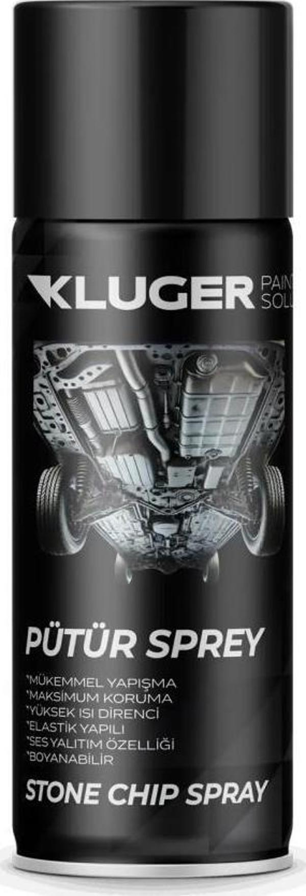 Kluger Sprey Pütür Boya Siyah 400ml - Image 1