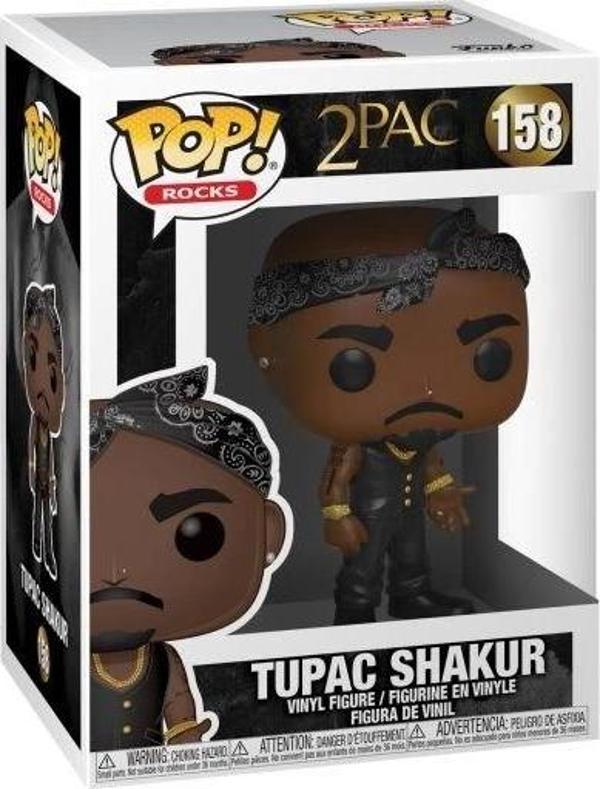 Funko POP! Rocks: Tupac - Vest Bandana Figürü - Image 1