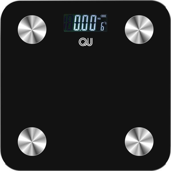 QU 200BT  CAM VÜCUT ANALİZ BASKÜL (BLUETOOTH + TERMOMETRE) - Image 1