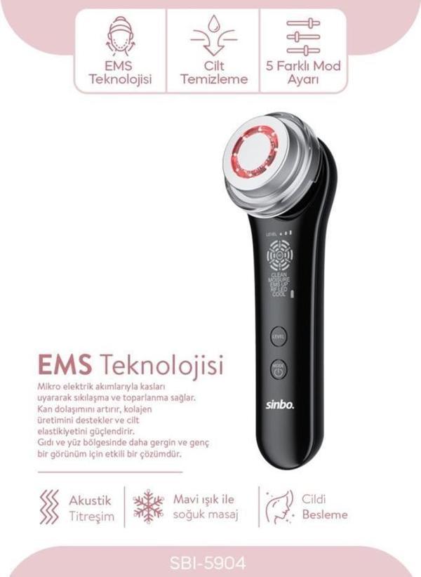 Sinbo Sbı-5904 RF Cilt Gençleştirici Anti-Aging Yüz Bakımı - Image 1