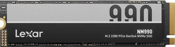 Lexar NM990 2TB NVMe PCIe Gen5 x4 Okuma 14000MB – Yazma 10000MB M.2 SSD (LNM990X002T-RNNNG) - Image 1