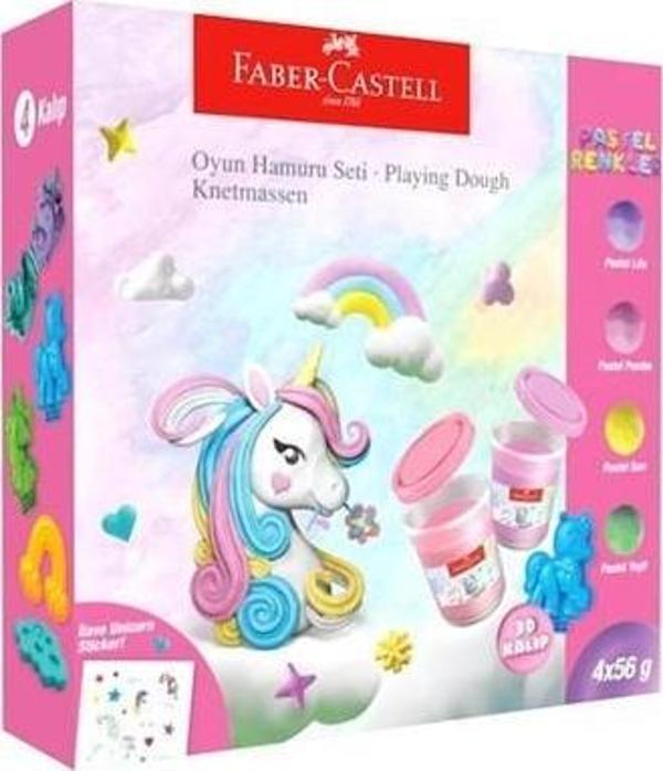 Faber Castell Unicorn Oyun Hamuru Set - Image 1