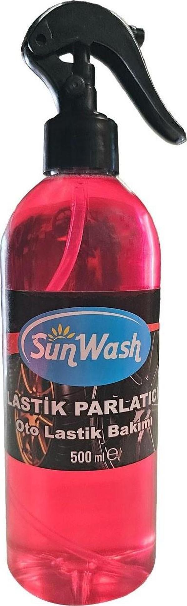 Lastik Parlatıcı 500ml SunWash Motosiklet-Otomobil-ATV - Image 1