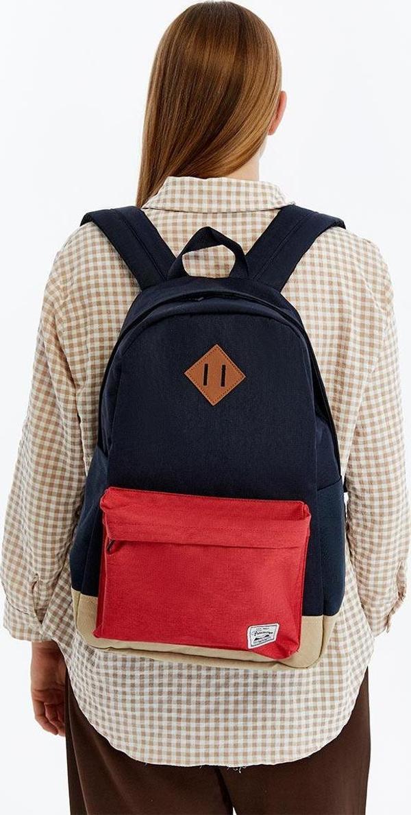 FreeCamp DayPack Limited Sırt Çantası-LACİVERT-KIRMIZI - Image 1
