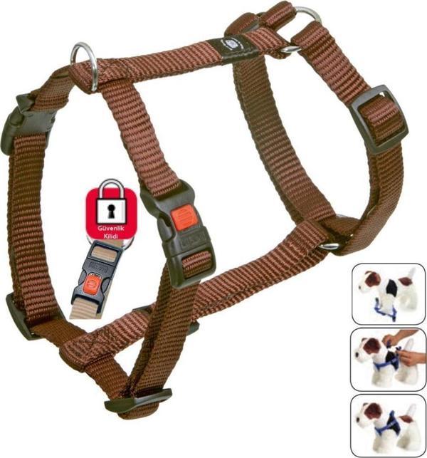 Karlie Kilitli Göğüs Tasma XL 90-120cm Kahverengi  - Image 1