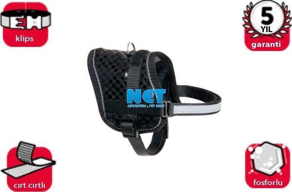 Karlie Reflektörlü Göğüs Tasması XS 26-35CM Siyah  - Image 1