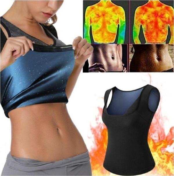 Keufman Kadın Termal Sauna Pro Atlet Sauna Etkili Terleme Atleti Ince Kumaş Sweet Sweat Atlet - Image 1