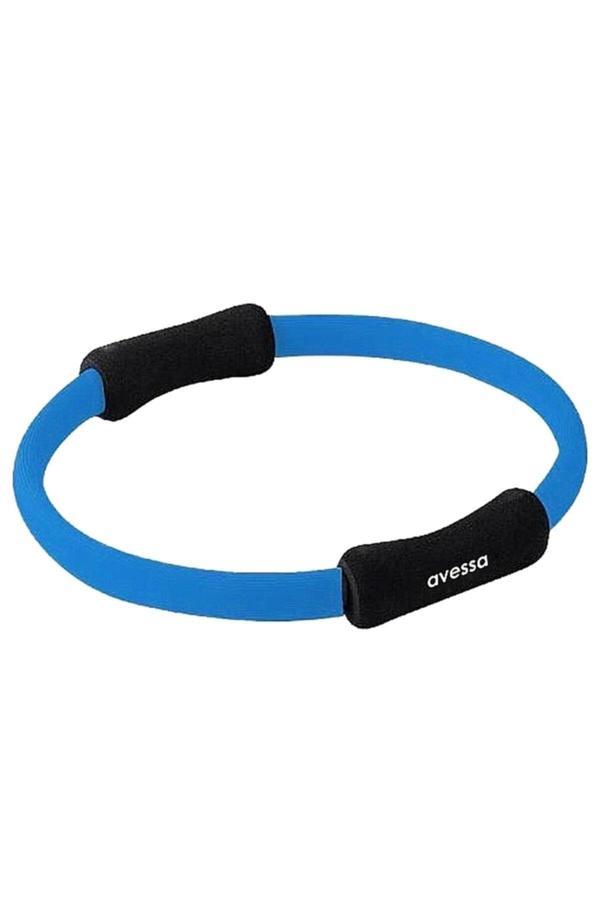 Avessa Unisex Mavi Sünger Tutaçlı 35 Cm Pilates Çemberi - Image 1