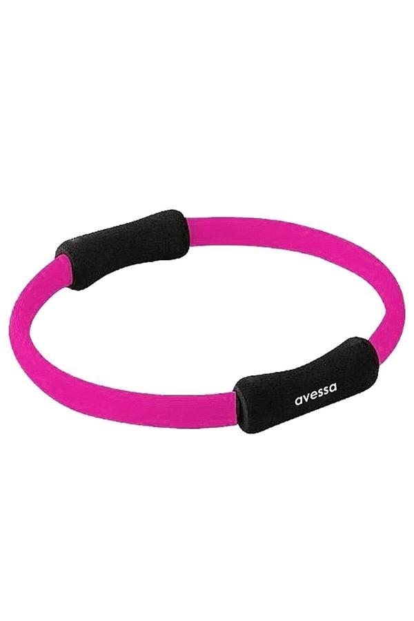 Avessa 35 Cm Pilates Çemberi Sünger Tutaçlı Pembe - Image 1