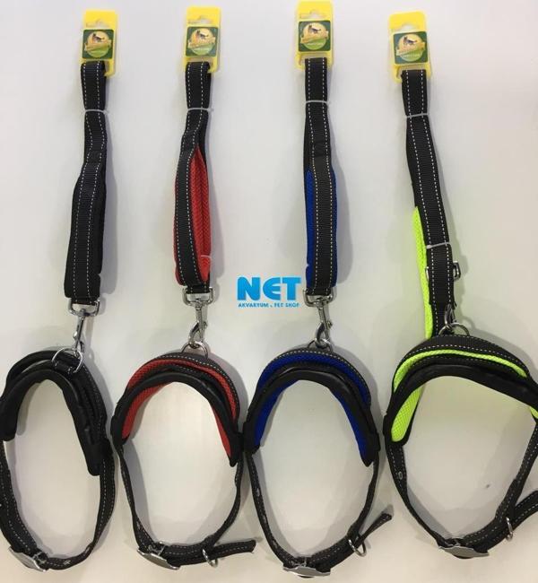 Royalist SLL602 3 cm Köpek Gezdirme Boyun Tasması 3 cm x 120 cm Yumuşak dokulu - Image 1