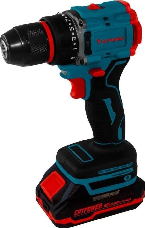 CATPOWER 1020 Akülü Darbesiz Vidalama 10MM 20V Lİ-İON 2.0Ah - Image 1