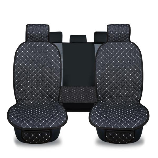 Blackdot Serisi Terletmez Dokuma Kumaş Oto Koltuk Koruyucu Kılıfı Ön ve Arka Koltuk Takım - Image 1