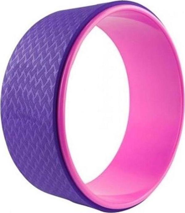 Avessa Yoga Tekerleği Pembe-Mavi - Image 1