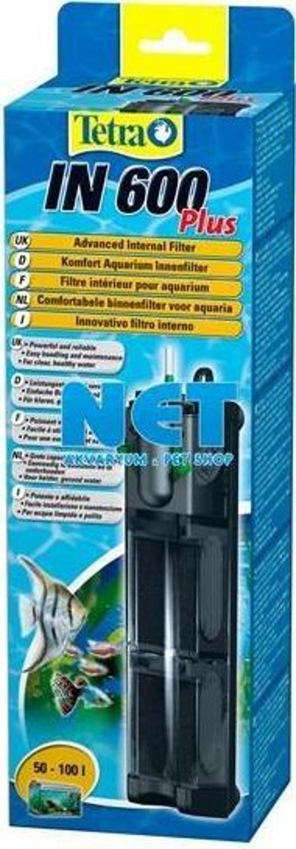 Tetra in 600 Plus İç Filtre 50-100 LT 8 W  300-600 L/H 3 Yıl Garantili - Image 1