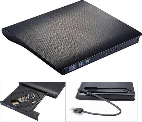 Universal Pop-Up 24X Harici DVD Rw USB 3.0 Ultra İnce CD DVD Yazıcı Okuyucu - Image 1