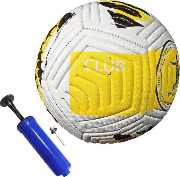 Avessa Futbol Topu Bsf-018 No.5 Sarı Ve El Pompası - Image 1