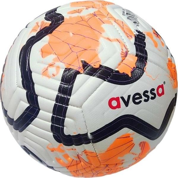 Avessa Futbol Topu No:3 Turuncu/Beyaz - Image 1