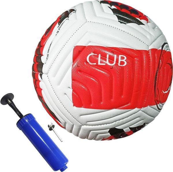 Avessa Futbol Topu Bsf-018 No 5 Kırmızı Ve El Pompası - Image 1