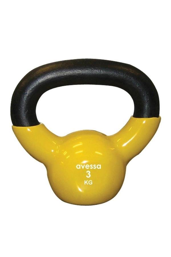 Avessa 3 Kg Kettlebell Çaydanlık Dambıl - Image 1
