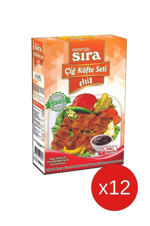 Sıra Çiğ Köfte Seti 500 Gr Etsiz 12 Li - Image 1